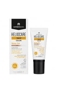 HELIOCARE 360° WATER GEL BRONZE SPF50+ | Intensīvi mitrinošs saules aizsargkrēms ar toni (BRONZE), SPF50+, 50 ml