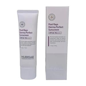 HUBISLAB Post Rays Derma Perfect Sunscreen SPF50 | Saules aizsargkrēms SPF50, 50 g
