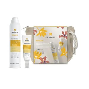 SESDERMA REPASKIN SET (Invisible Light Texture 50 ml + Transparent Spray 200 ml) | REPASKIN KOMPLEKTS Saules aizsardzībai sejai un ķermenim