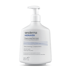 SESDERMA HIDRAVEN FOAMY SOAP FREE CREAM | Putojošs krēms bez ziepēm, 300 ml