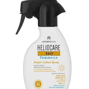 HELIOCARE 360° PEDIATRIC ATOPIC LOTION SPRAY SPF50 | Izsmidzināms saules aizsargkrēms bērniem SPF50, 250 ml