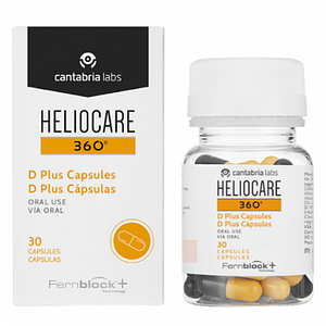 HELIOCARE 360 D PLUS KAPSULAS, UZTURA BAGĀTINĀTĀJS, 30 KAPSULAS