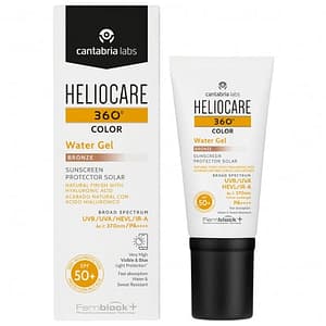 HELIOCARE 360° WATER GEL BRONZE SPF50+ | Intensīvi mitrinošs saules aizsargkrēms ar toni (BRONZE), SPF50+, 50 ml