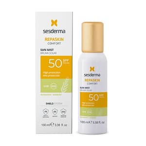 SESDERMA REPASKIN COMFORT Sun Mist Rosemary SPF50, 100ml | Saules aizsardzības aerosols ar rozmarīnu SPF50, 100 ml